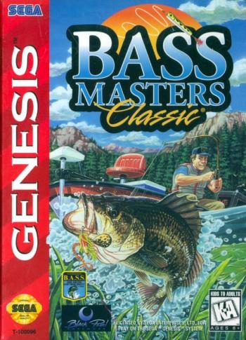 Cover Bass Masters Classics for Genesis - Mega Drive